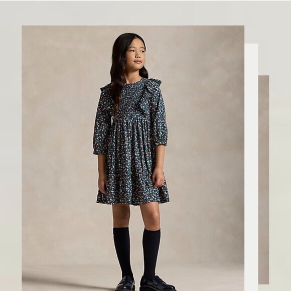 Polo Ralph Lauren Girls' Dress - Size 8-10Y - Picture 8 of 8